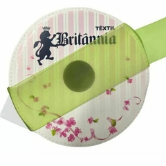 Fita Organza Britânia Nº2 10mm 10m - Confraria das Artes