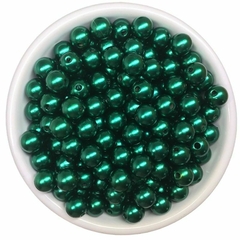 Atacado: Pérola 10mm ABS Inteira c/ Furo 100g (aprox. 200un) - comprar online