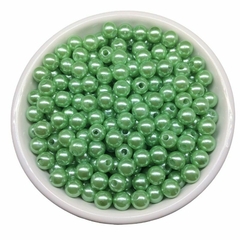 Atacado: Pérola 12mm ABS Inteira c/Furo 500g (aprox. 650un) - comprar online