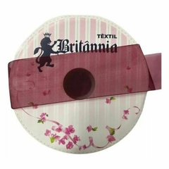 Fita Organza Britânia 27mm Nº7 10m