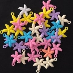 Pingente de Estrela 20mm Candy Colors