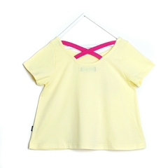 Remera Eva amarillo - comprar online