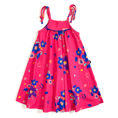 Vestido Elsa fucsia