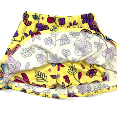 Pollera con Short Mia Amarillo - comprar online