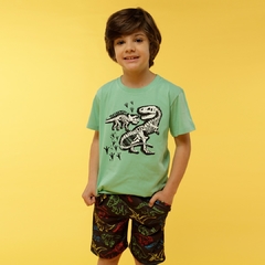 Remera Dante verde - comprar online