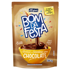 RECHEIO E COBERTURA CHOCOLATE BOM DA FESTA 380g