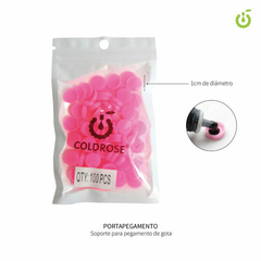 PORTA PEGAMENTO ROSA COLDROSE (100PCS)