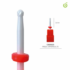 Fresa ceramica Cone F Rojo COLDROSE (CR000030)