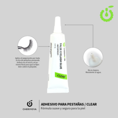 ADHESIVO PARA PESTAÑAS POSTIZAS CLEAR CHERIMOYA 7G