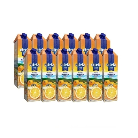 Jugo Naranja Con Pulpa X 1 L Citric (sin Tacc) X 12 Unid