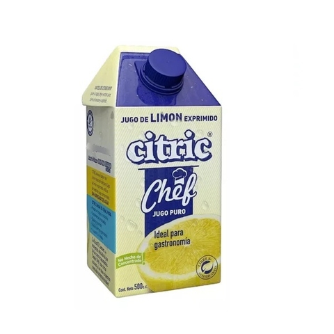 Jugo Citric Limón Exprimido Chef X 500ml