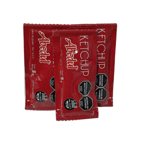 KETCHUP POUCH 198X 8 GRAMOS ABEDUL