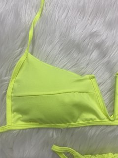 Biquíni Deluxe amarelo neon - loja online