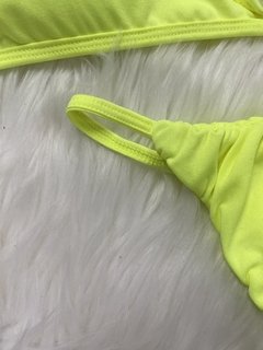 Biquíni Deluxe amarelo neon - comprar online