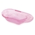 BANHEIRA INFANTIL ACONCHEGO 22 LITROS LFOF ROSA CLARO TRANSLUCIDO