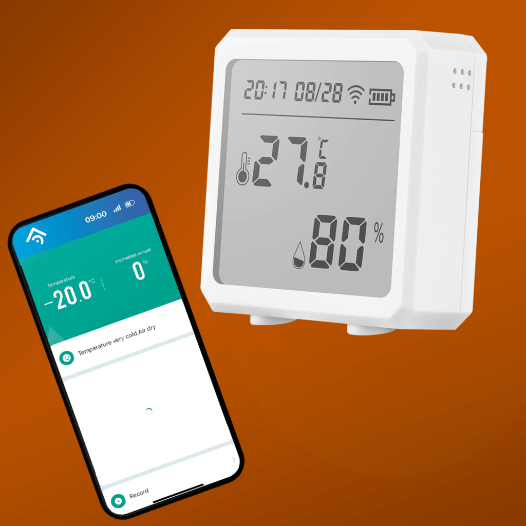 Sensor de Humedad y Temperatura Wi-Fi Smart