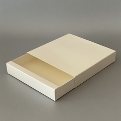 Mini Pack x 2 u CAJONERA SIMPLE BLANCA (17x17x3 cm) BOMBONES /CHOCOLATES - comprar online