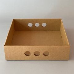 Pack x 6 u BANDEJA KRAFT 35 (35x35x7 cm) - comprar online