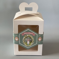 MINI PACK x 2u -Huevo PASCUAS TRADICIONAL 14 a 18 cm - CART BAG M + ZOCALO para Huevo de 15/17 cm + FAJA DE PASCUAS (13x13x17 cm) - comprar online