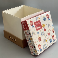 Mini Pack x 2 u DRIP BOX 25 - PRINCESAS (25x25x25 cm) DIA DEL NIÑO - comprar online