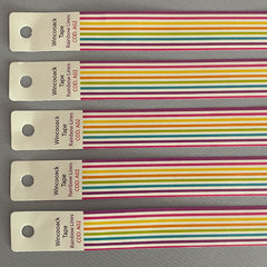 PACK x 10 WINCOTAPES A02 RAINBOW LINES Guardas Decorativas Autoadhesivas 44 cm largo x 2 cm ancho - comprar online