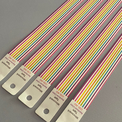 PACK x 10 WINCOTAPES A02 RAINBOW LINES Guardas Decorativas Autoadhesivas 44 cm largo x 2 cm ancho