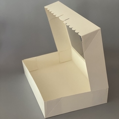 Pack x 6 u DONUTS XL con VISOR (35x24.5x7 cm) BOX DULCE - wincopack