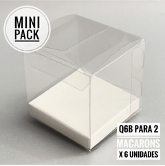 MINI PACK u Q6 B (cubo 6 cm) CUBO para BOMBONES - Nuevo !