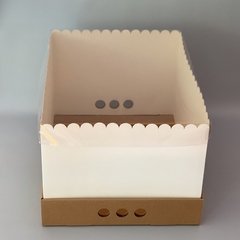 Pack x 6 u RECT 25 (42x32x25 cm) TORTAS RECTANGULARES - comprar online