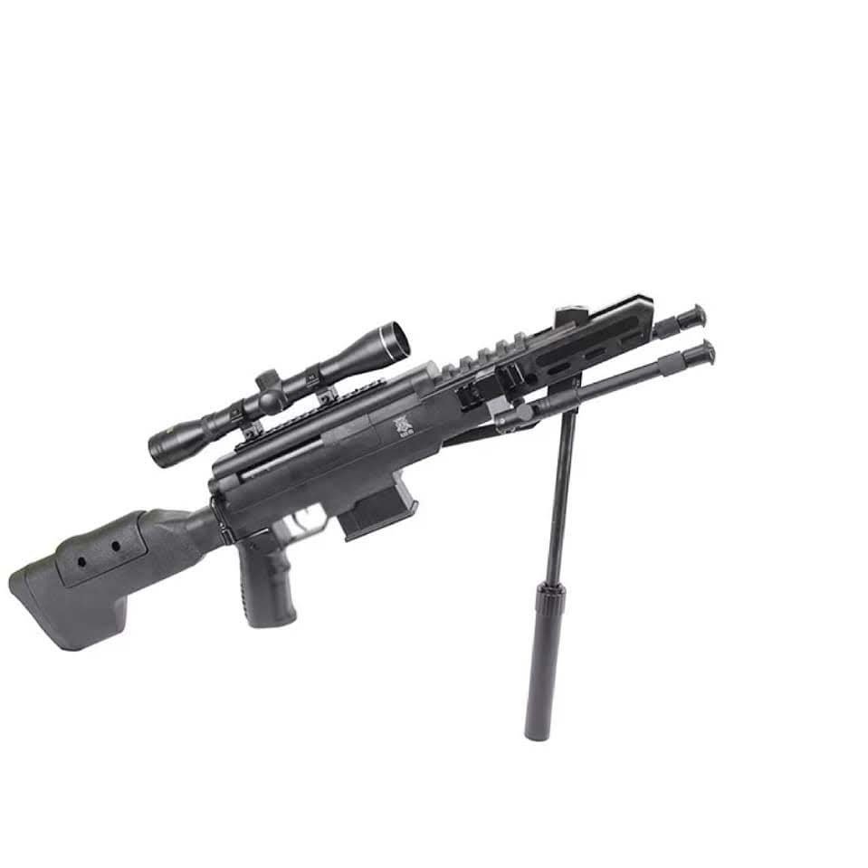 Falcon Armas - Rifle de pressão black ops sniper Calibre 5,5mm