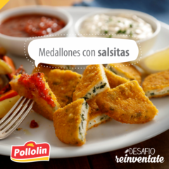 Medallones con salsitas