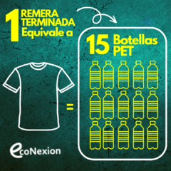 Imagen de REMERA ECONEXION CAMPO VERDE - 100% EcoAmigable