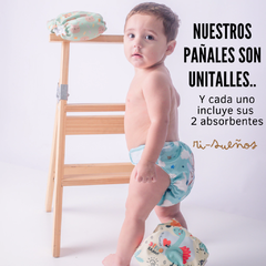 Pack x12 PAÑALES ECOLOGICOS + 24 Absorbentes + ENVIO GRATIS - comprar online