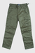 calça cargo modelo m-65 em ripstop verde
