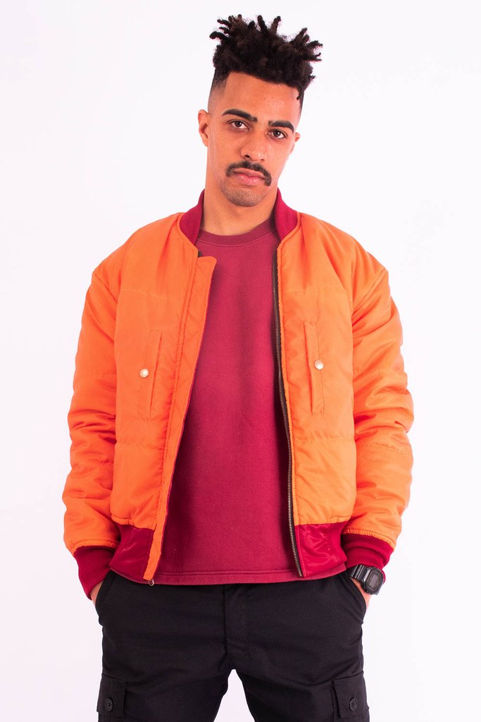 Jaqueta laranja sales