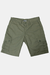 shorts cargo em tecido ripstop verde oliva