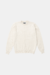 suéter masculino modelagem reta na cor marfim