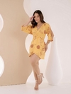 Vestido Camila - Estampa Amarela (Veste 38/40)