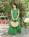 Vestido Longo Olivia - Verde (42/44)