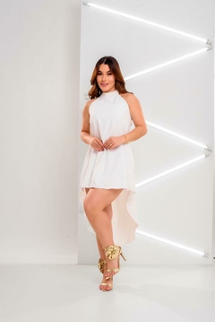 Vestido Social Mullet - Branco (38/40) - Loja Girls Chick