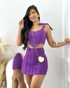 Conjunto Cropped + Short Saia - Lavanda (38)