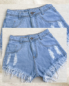 Short Jeans Destroyed - REF.482 (NÚMERO 36)