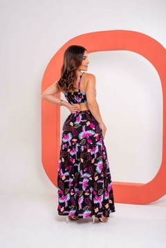 Vestido Longo - Estampa Arara (38/40) - comprar online