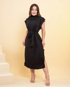 Vestido Midi Pamela - Preto