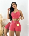 Conjunto Manu com Cinto Duplo - Rosa Pink (38)