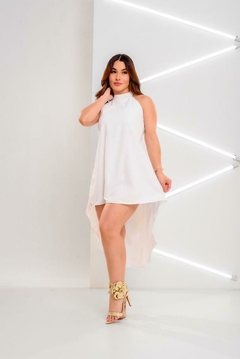 Vestido Social Mullet - Branco (38/40) - Loja Girls Chick