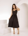 Vestido Midi Larissa - Preto