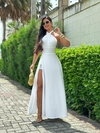 Vestido Max Fenda - Branco (36/42)