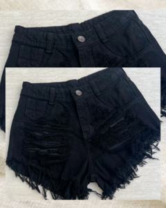 Short Jeans Destroyed - REF.486 (NÚMERO 36)