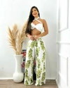 Conjunto Sunset Cropped + Calça - Estampa Verde (40/42) - comprar online